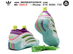 Giày bóng rổ cổ cao Adidas Harden Vol 9 Trắng Xanh Lá thể thao đế chống mòn cao bản rep 1:1 chuẩn real chính hãng giá tốt nhất tại NeverStopShop.com