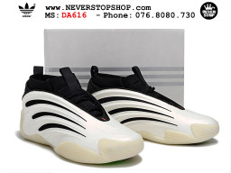 Giày bóng rổ cổ cao Adidas Harden Vol 9 Trắng Đen thể thao đế chống mòn cao bản rep 1:1 chuẩn real chính hãng giá tốt nhất tại NeverStopShop.com