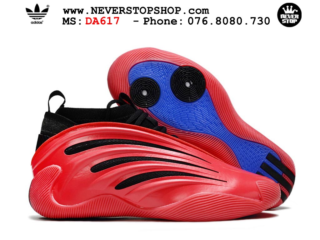Giày bóng rổ cổ cao Adidas Harden Vol 9 Đỏ Đen thể thao đế chống mòn cao bản rep 1:1 chuẩn real chính hãng giá tốt nhất tại NeverStopShop.com