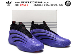 Giày bóng rổ cổ cao Adidas Harden Vol 9 Tím Đen thể thao đế chống mòn cao bản rep 1:1 chuẩn real chính hãng giá tốt nhất tại NeverStopShop.com
