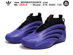 Giày bóng rổ cổ cao Adidas Harden Vol 9 Tím Đen thể thao đế chống mòn cao bản rep 1:1 chuẩn real chính hãng giá tốt nhất tại NeverStopShop.com