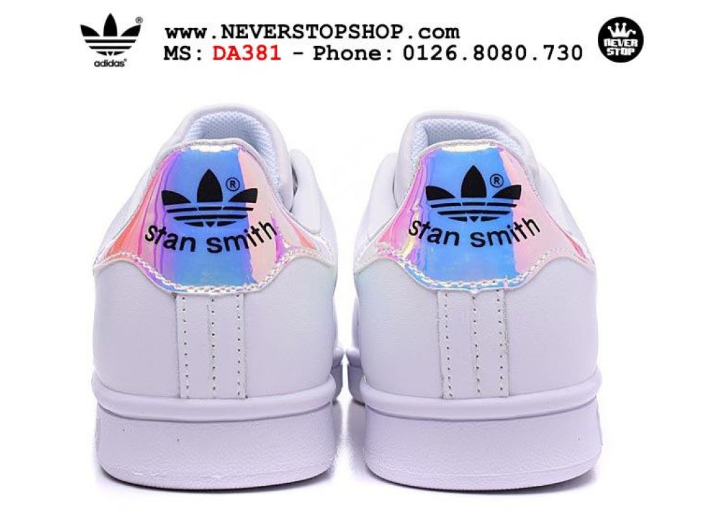 Giày Adidas Stan Smith Hologram nam nữ hàng chuẩn sfake replica 1:1 real chính hãng giá rẻ tốt nhất tại NeverStopShop.com HCM