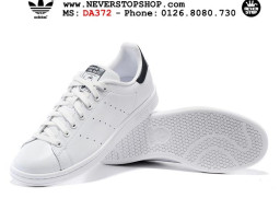 Giày Adidas Stan Smith White Black nam nữ hàng chuẩn sfake replica 1:1 real chính hãng giá rẻ tốt nhất tại NeverStopShop.com HCM
