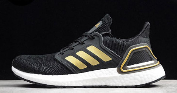 Giày Adidas Ultraboost Ultraboost 20 Core Black Gold Adidas Ultra