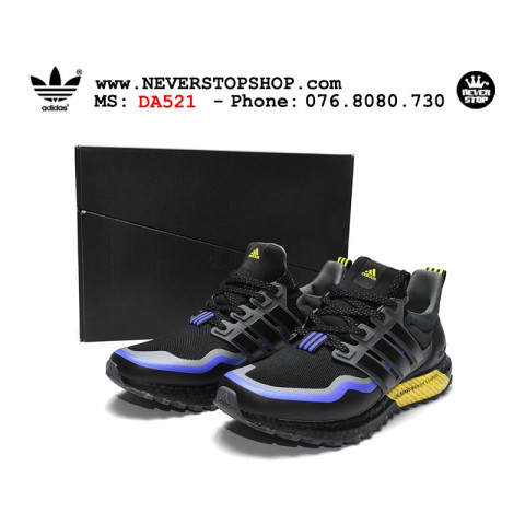 Adidas Ultra Boost 4.0 v2 Black Purple Yellow