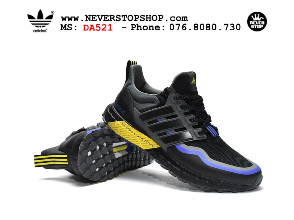 Giày chạy bộ Adidas Ultra Boost 4.0 Đen Tím Vàng nam nữ hàng chuẩn sfake replica 1:1 real chính hãng giá rẻ tốt nhất tại NeverStopShop.com HCM 