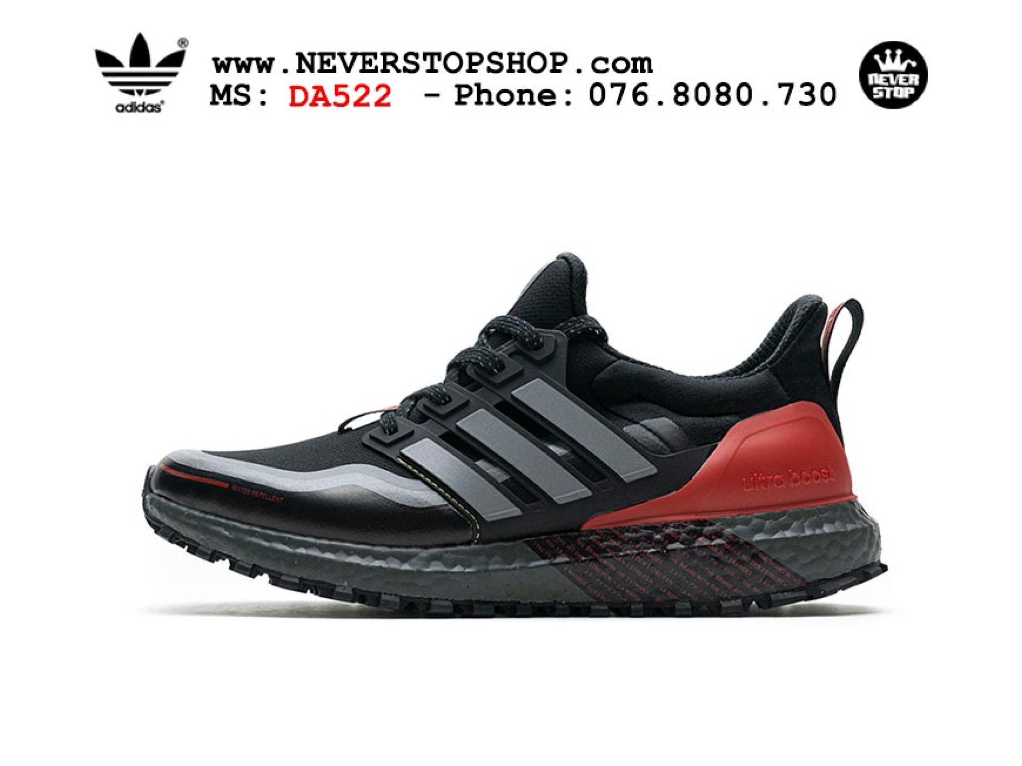 Giày thể thao ADIDAS ULTRA BOOST 4.0 BLACK RED nam nữ ...