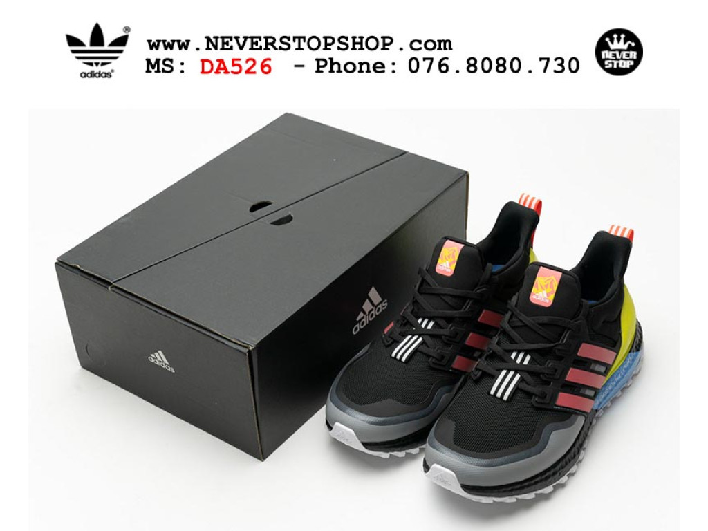 Giày chạy bộ Adidas Ultra Boost 4.0 Đen Vàng Đỏ Xanh nam nữ hàng chuẩn sfake replica 1:1 real chính hãng giá rẻ tốt nhất tại NeverStopShop.com HCM 