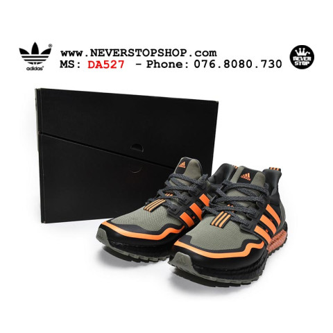 Adidas Ultra Boost 4.0 v2 Dark Green Orange