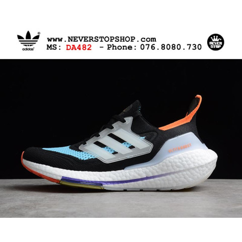 Adidas Ultra Boost 7.0 Black Blue Orange