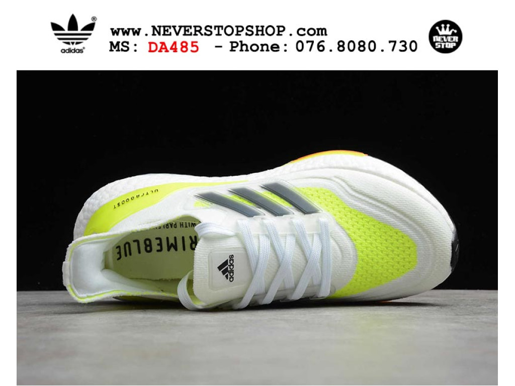 Giày chạy bộ Adidas Ultra Boost 7.0 Đen Xanh Trắng nam nữ nhẹ êm thoáng khí sfake replica 1:1 real chính hãng giá rẻ tốt nhất tại NeverStopShop.com HCM