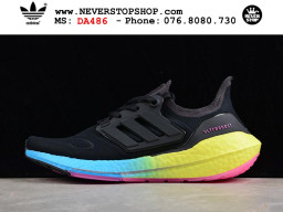 Giày chạy bộ Adidas Ultra Boost 7.0 Đen Cầu Vòng nam nữ nhẹ êm thoáng khí sfake replica 1:1 real chính hãng giá rẻ tốt nhất tại NeverStopShop.com HCM