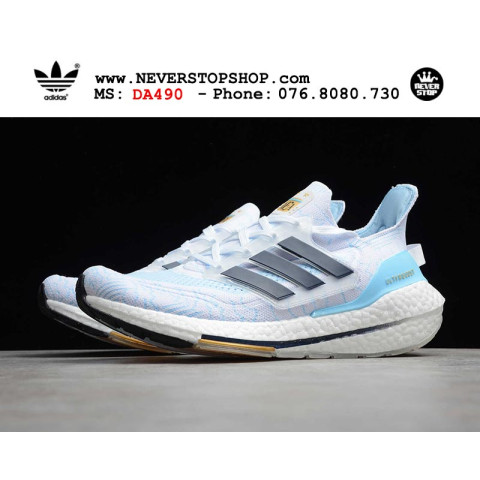 Adidas Ultra Boost 7.0 Black White Blue