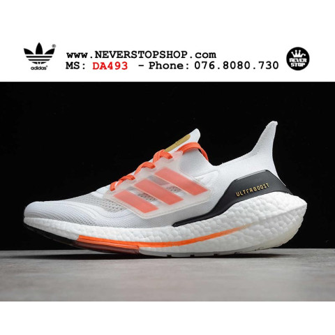 Adidas Ultra Boost 7.0 Black White Orange