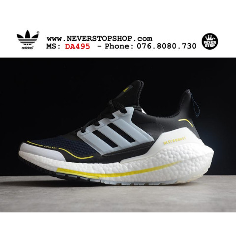 Adidas Ultra Boost 7.0 Black White Yellow