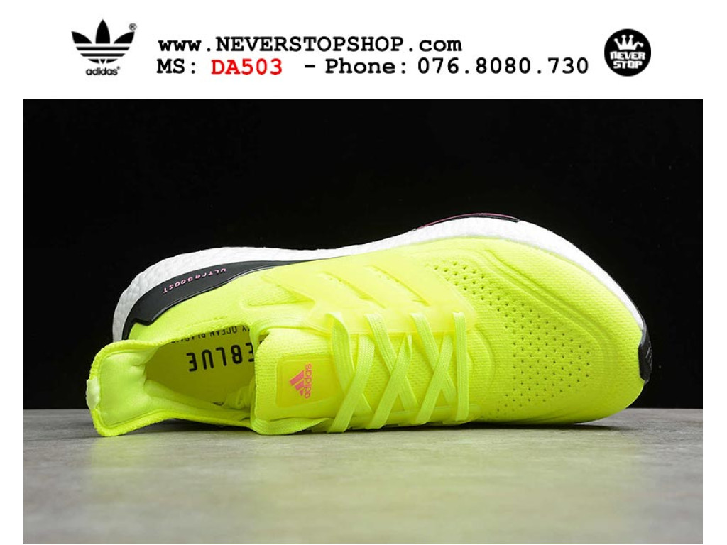 Giày chạy bộ Adidas Ultra Boost 7.0 Xanh Đen nam nữ nhẹ êm thoáng khí sfake replica 1:1 real chính hãng giá rẻ tốt nhất tại NeverStopShop.com HCM