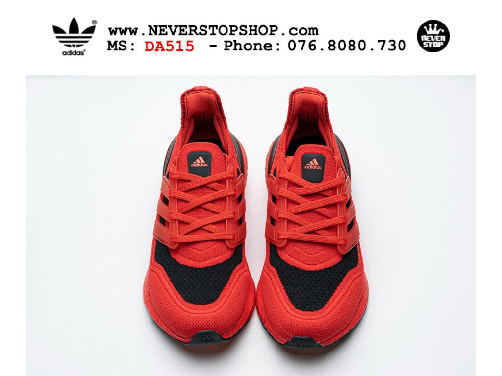 Giày chạy bộ Adidas Ultra Boost 7.0 Đỏ Đen nam nữ nhẹ êm thoáng khí sfake replica 1:1 real chính hãng giá rẻ tốt nhất tại NeverStopShop.com HCM