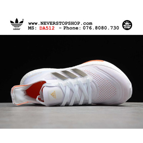 Adidas Ultra Boost 7.0 White Orange Black