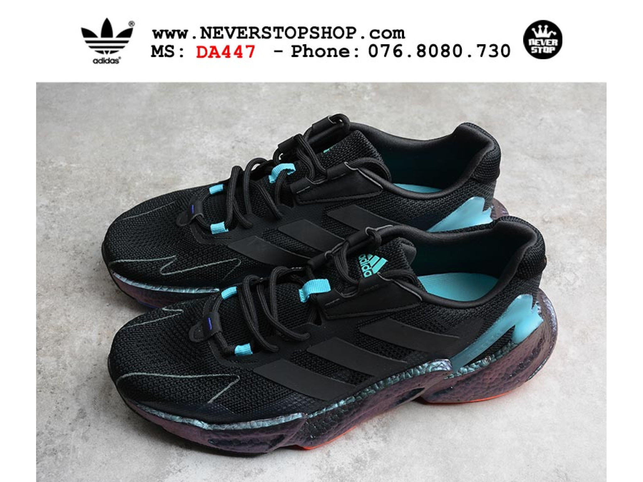 Giày thể thao nam ADIDAS BOOST X9000L4 V2 BLACK AQUA chuyên ...
