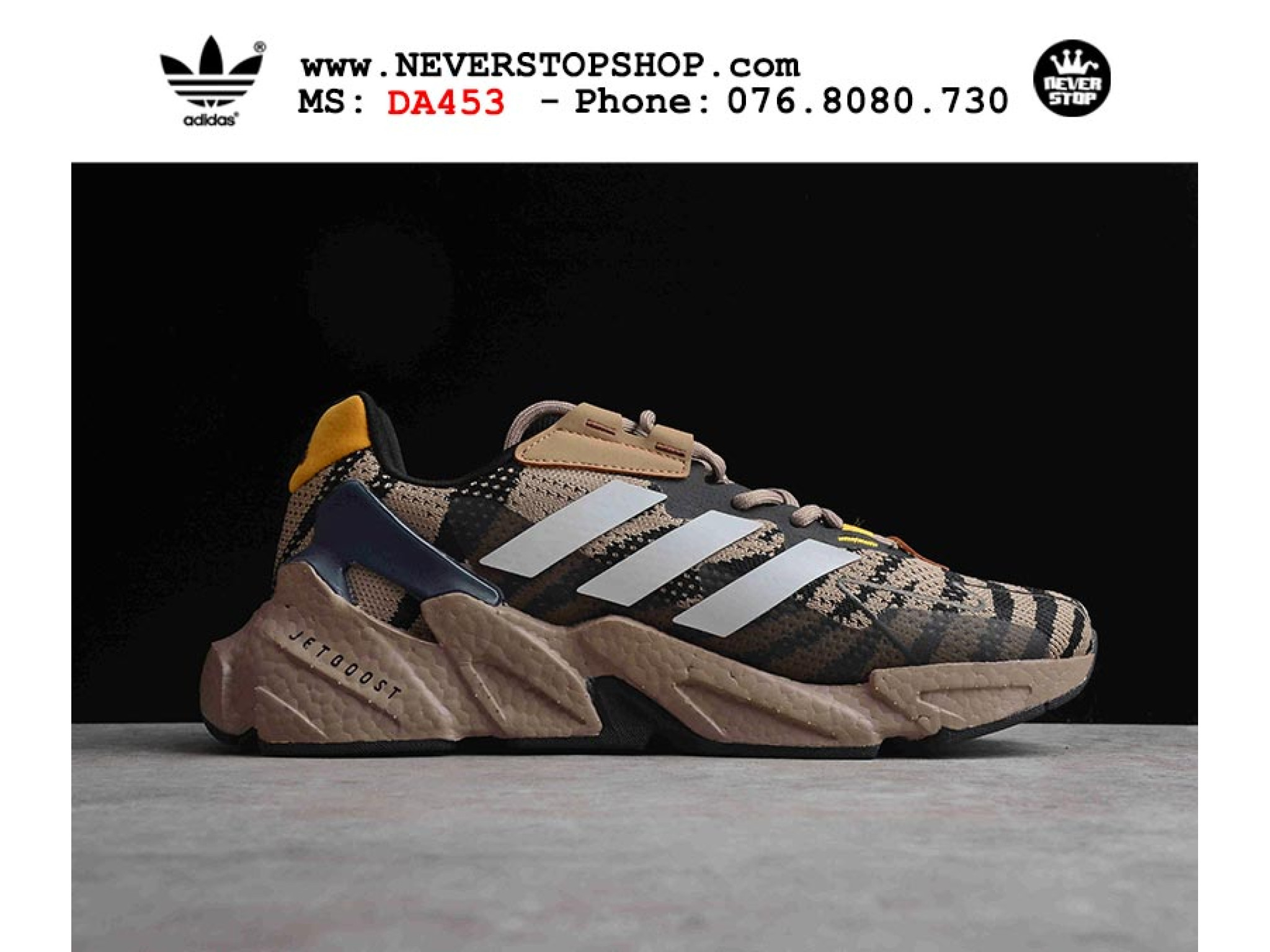 Giày thể thao nam ADIDAS BOOST X9000L4 V2 CAMO BROWN chuyên ...