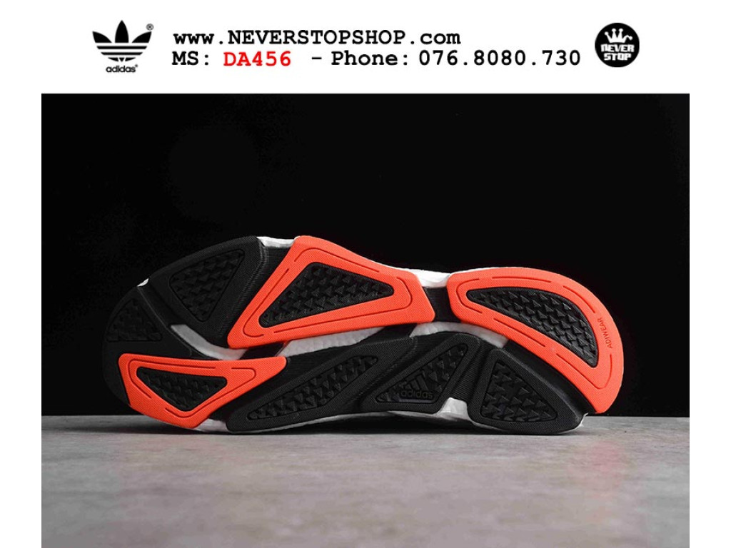 Giày chạy bộ Adidas Boost X9000L4 V2 Xám Xanh Đỏ siêu nhẹ êm chân sfake replica 1:1 real chính hãng giá rẻ tốt nhất tại NeverStopShop.com HCM