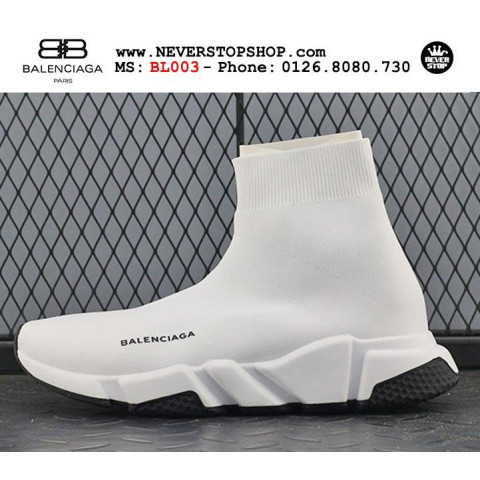 Balenciaga Speed Trainer All White 2