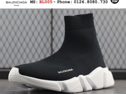 Giày Balenciaga Speed Trainer Black White nam nữ hàng chuẩn sfake replica 1:1 real chính hãng giá rẻ tốt nhất tại NeverStopShop.com HCM