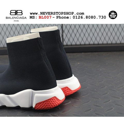 Balenciaga Speed Trainer Black White Red