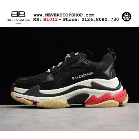 Balenciaga Triple S Black Red