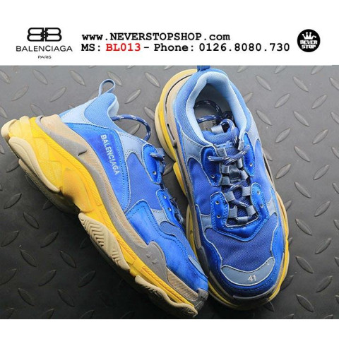 Balenciaga Triple S Blue Yellow