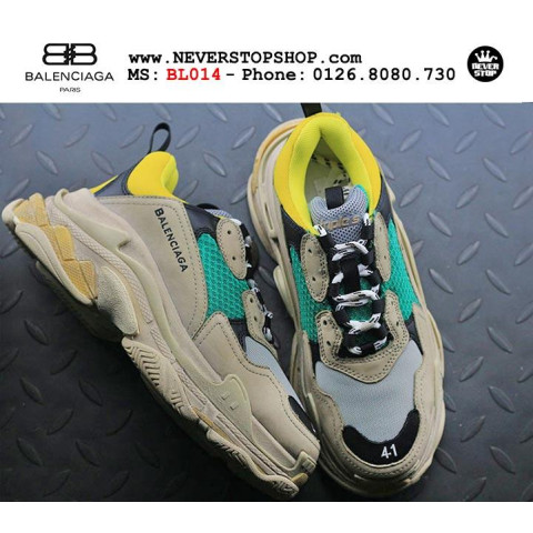 Balenciaga Triple S Green Yellow