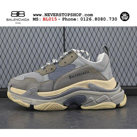 Balenciaga Triple S Grey Silver