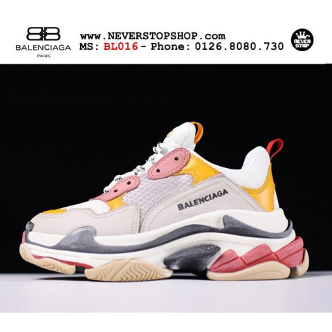 Balenciaga Triple S Pink Yellow White