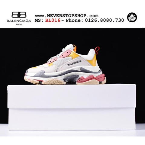 Balenciaga Triple S Pink Yellow White