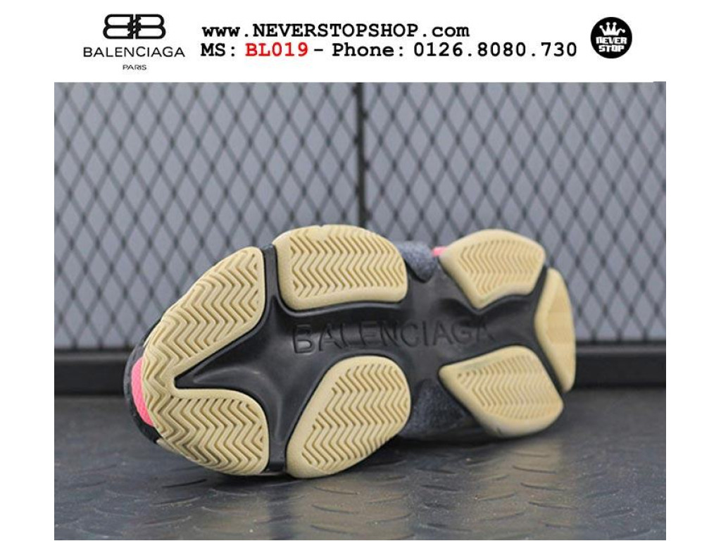 Balenciaga Triple S Color Block Sneakers in Multicolor Leather Multiple  colors ref666597  Joli Closet