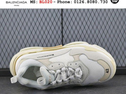 Giày Balenciaga Triple S White Grey nam nữ hàng chuẩn sfake replica 1:1 real chính hãng giá rẻ tốt nhất tại NeverStopShop.com HCM