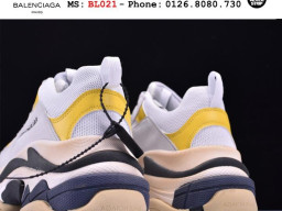 Giày Balenciaga Triple S White Yellow Grey nam nữ hàng chuẩn sfake replica 1:1 real chính hãng giá rẻ tốt nhất tại NeverStopShop.com HCM