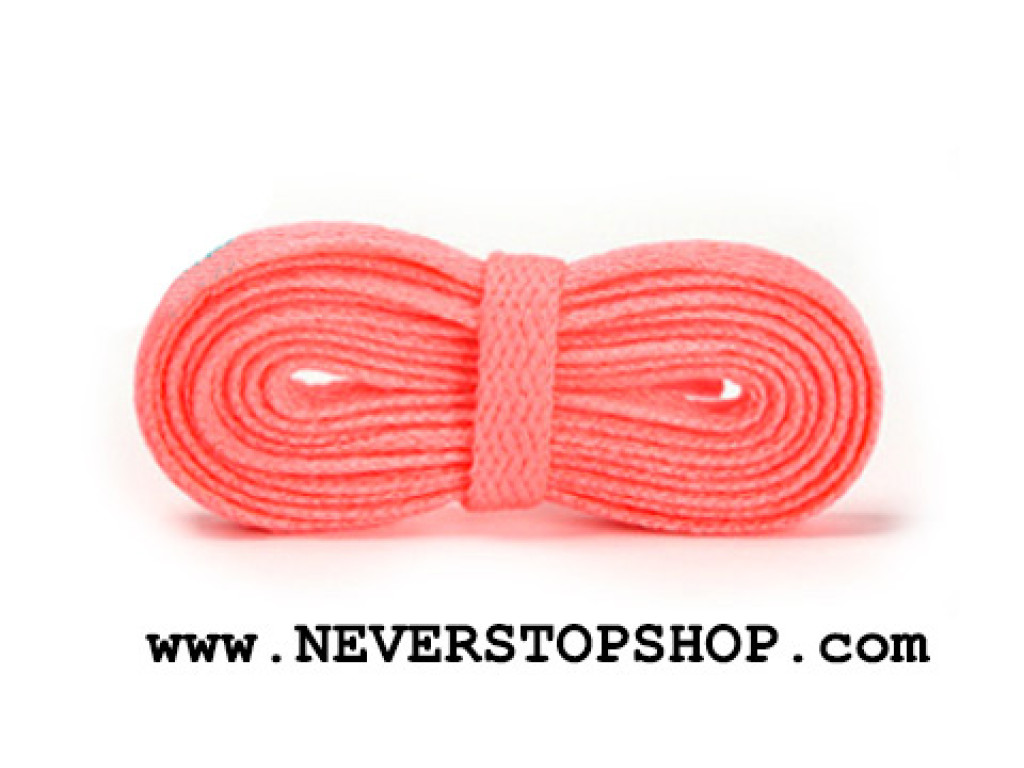 Dây giày thể thao Hồng Neon dài 1m5 cho cổ thấp cổ cao giá tốt tại NeverStopShop.com HCM