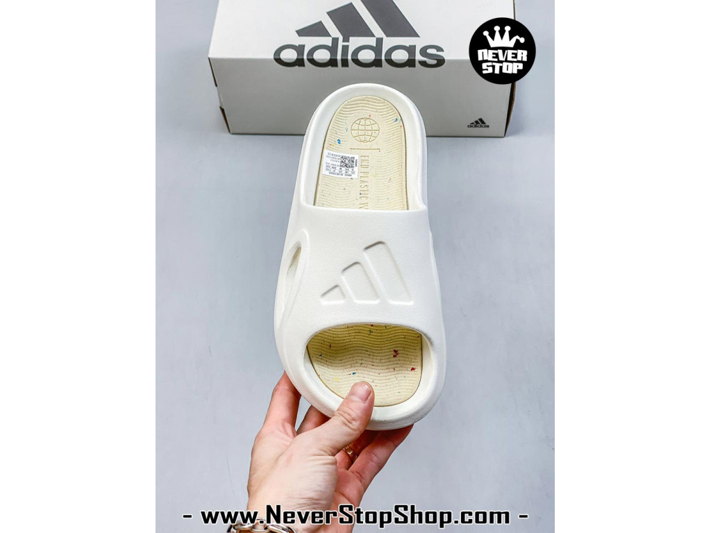 Dép nam nữ Adidas Adicane Slides Trắng siêu nhẹ êm chân chống nước bản rep 1:1 chuẩn real chính hãng giá rẻ tốt nhất tại NeverStop Sneaker Shop