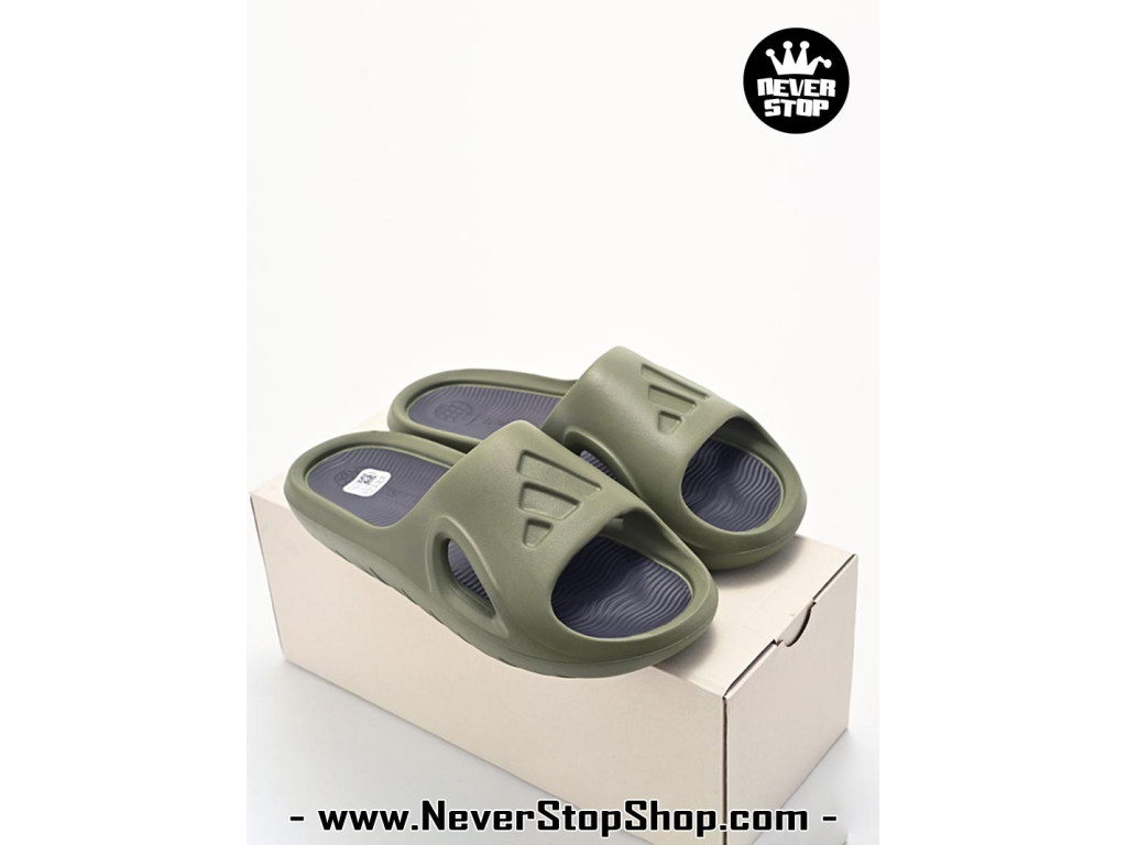 Dép nam nữ Adidas Adicane Slides Xanh siêu nhẹ êm chân chống nước bản rep 1:1 chuẩn real chính hãng giá rẻ tốt nhất tại NeverStop Sneaker Shop