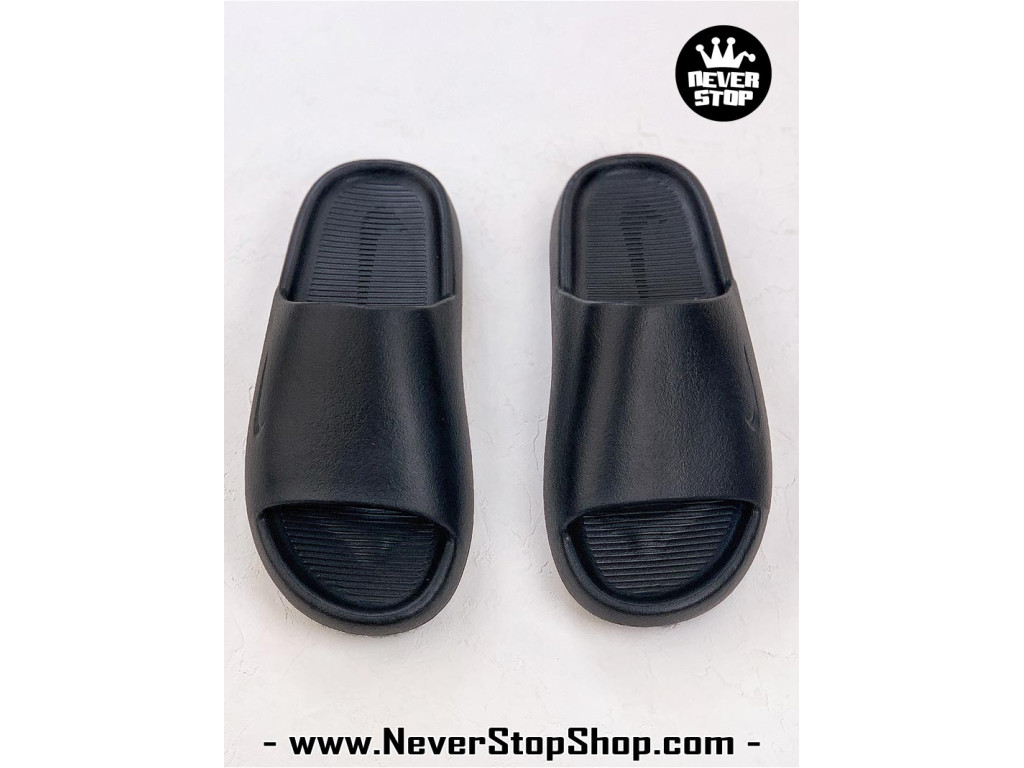 Dép nam nữ Nike Calm Slides Đen Full siêu nhẹ êm chân chống nước bản rep 1:1 chuẩn real chính hãng giá rẻ tốt nhất tại NeverStop Sneaker Shop 
