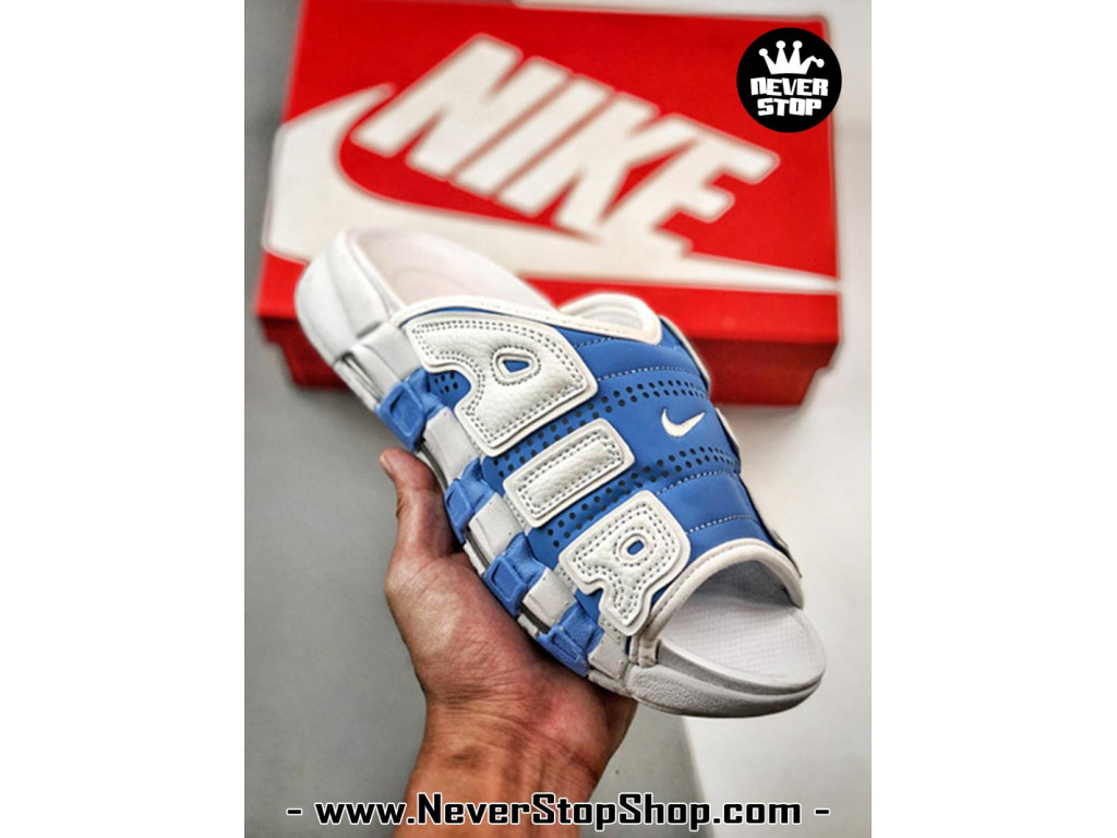 Nike Uptempo Slide Blue White