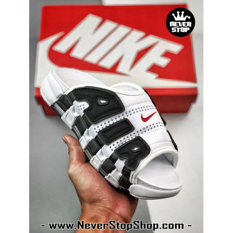 Nike Uptempo Slide White Black