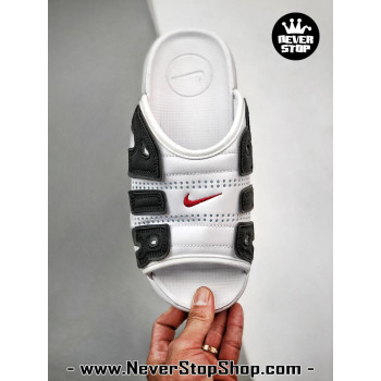 Nike Uptempo Slide White Black