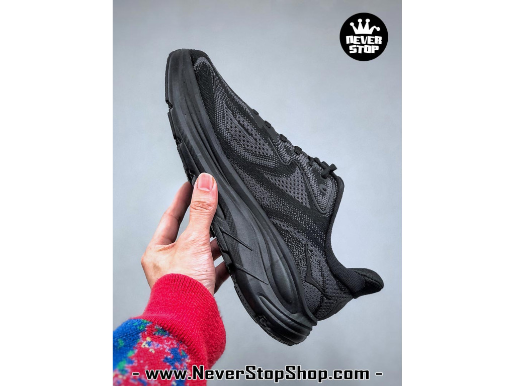 Giày chạy bộ siêu nhẹ êm Hoka Clifton 10 Đen nam nữ giá tốt tại NeverStop Sneaker Shop Giày thể thao chạy bộ Hoka Clifton 10 Đen Full nam nữ chuyên thể thao replica 1:1 like auth real chính hãng giá rẻ tốt nhất tại NeverStopShop.com HCM