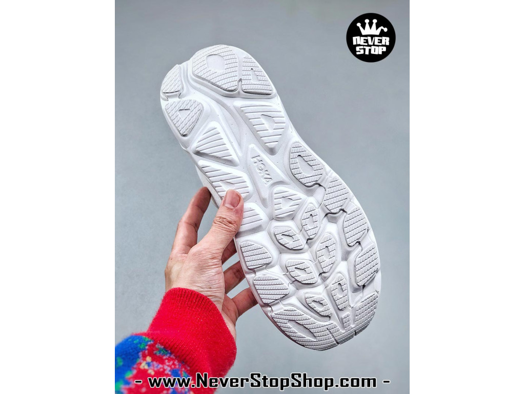 Giày thể thao chạy bộ Hoka Clifton 10 Trắng nam nữ chuyên thể thao replica 1:1 like auth real chính hãng giá rẻ tốt nhất tại NeverStopShop.com HCM