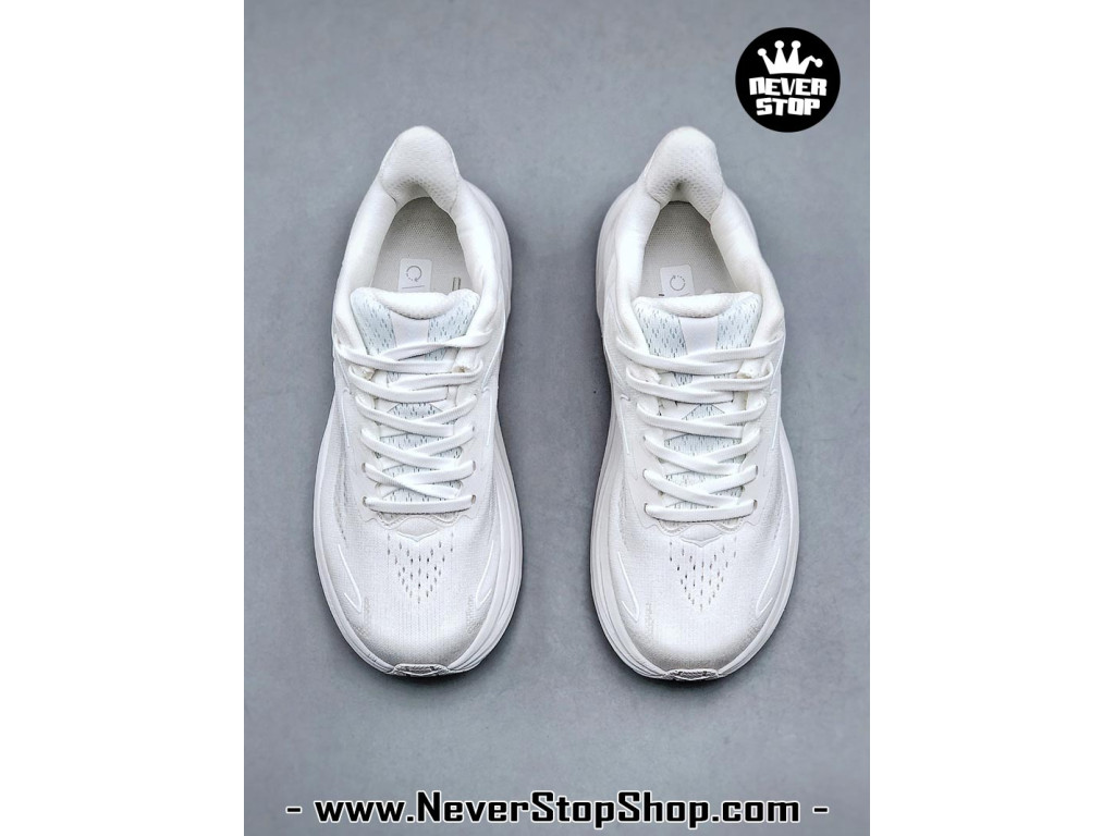 Giày thể thao chạy bộ Hoka Clifton 10 Trắng nam nữ chuyên thể thao replica 1:1 like auth real chính hãng giá rẻ tốt nhất tại NeverStopShop.com HCM