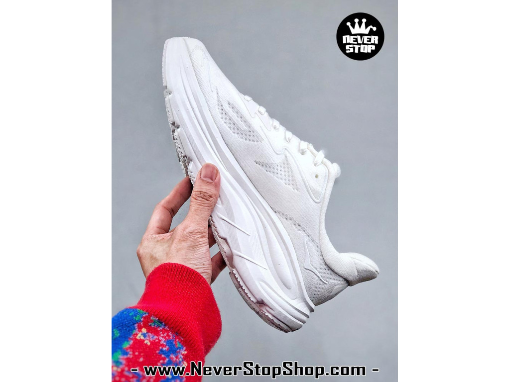 Giày thể thao chạy bộ Hoka Clifton 10 Trắng nam nữ chuyên thể thao replica 1:1 like auth real chính hãng giá rẻ tốt nhất tại NeverStopShop.com HCM
