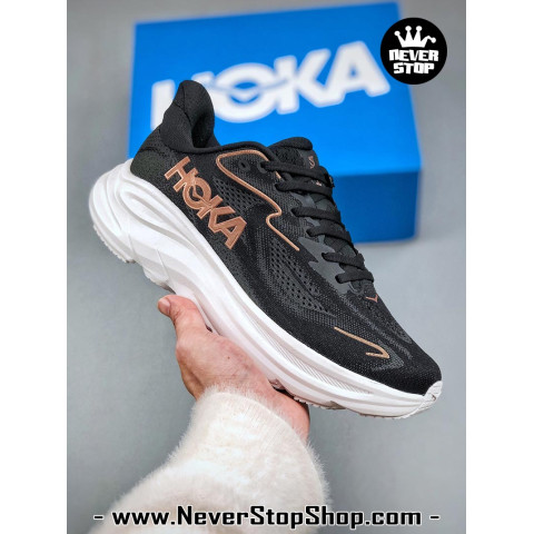 Hoka Clifton 10 Black Brown