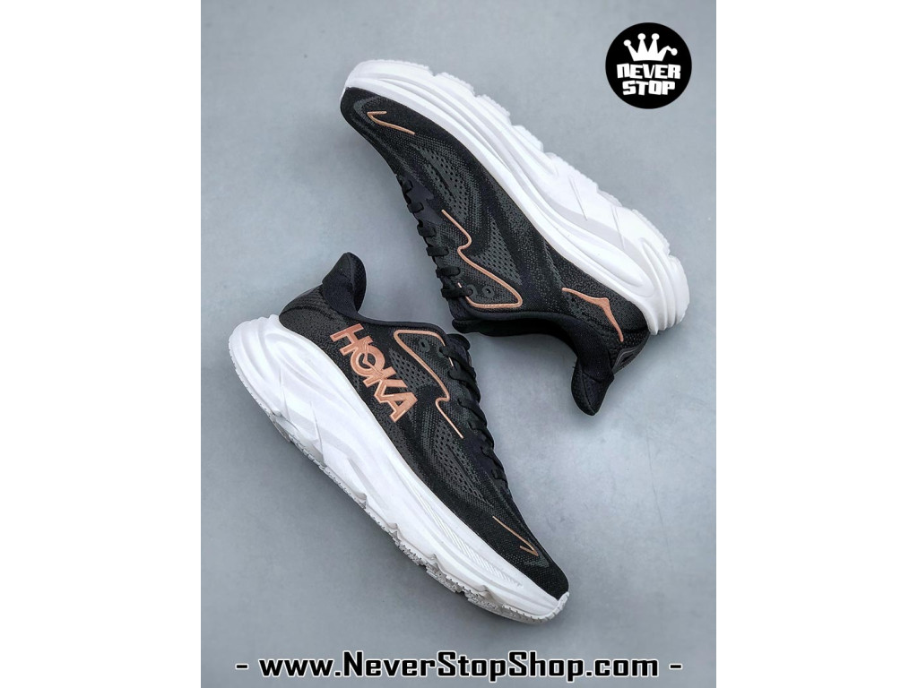 Giày chạy bộ siêu nhẹ êm Hoka Clifton 10 Đen Nâu nam nữ giá tốt tại NeverStop Sneaker Shop Giày thể thao chạy bộ Hoka Clifton 10 Đen Nâu nam nữ chuyên thể thao replica 1:1 like auth real chính hãng giá rẻ tốt nhất tại NeverStopShop.com HCM